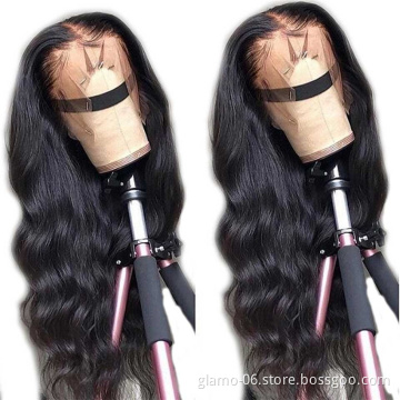 28 30 Inch Brazilian Virgin Hair 100 Percent Water Wave HD Lace Frontal Wig Peruvian Waterwave Wig Deep Curly Wave Human Hair Wi